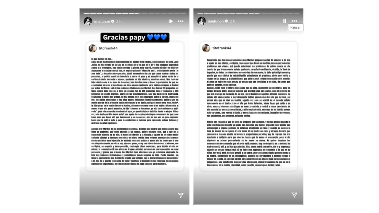 Papá de Imelda Tuñón se pronuncia y arremete contra Maribel Guardia.