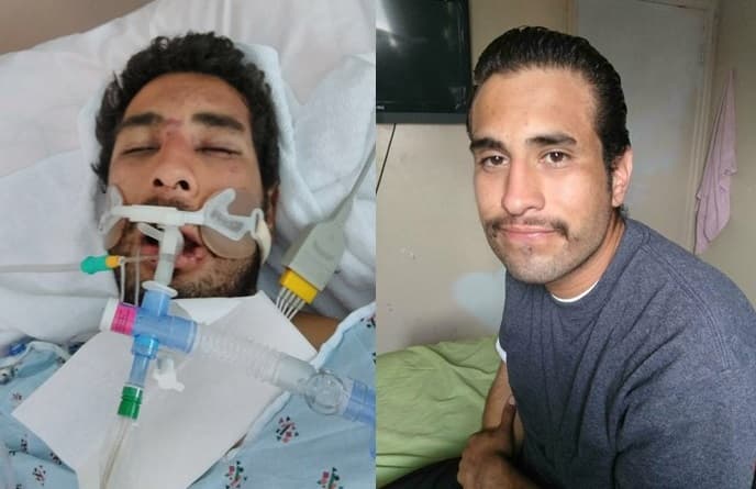 "Abusan de su uniforme", dice la madre de un mexicano que quedó en coma tras ser arrestado en California