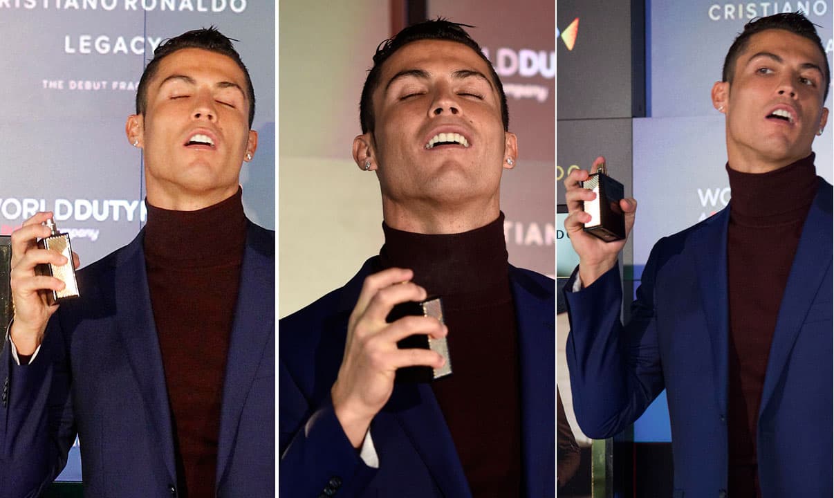 Clases de modelaje para principiantes con Cristiano Ronaldo.