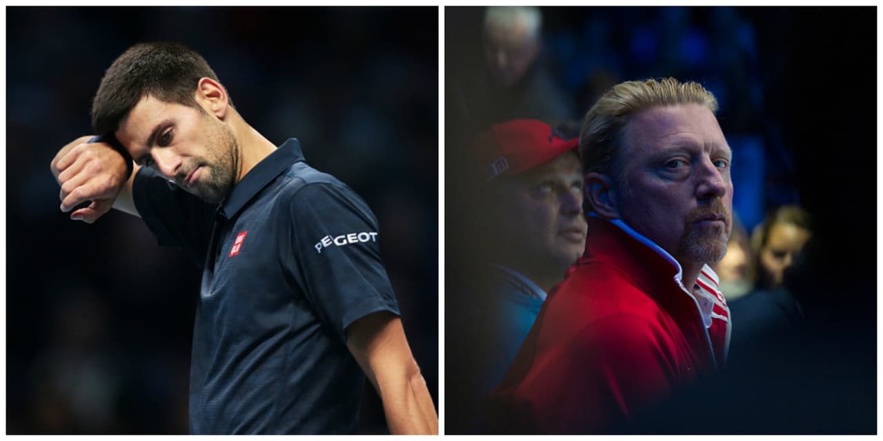 Becker sobre Djokovic: “No ha pasado mucho tiempo entrenando en los últimos meses"