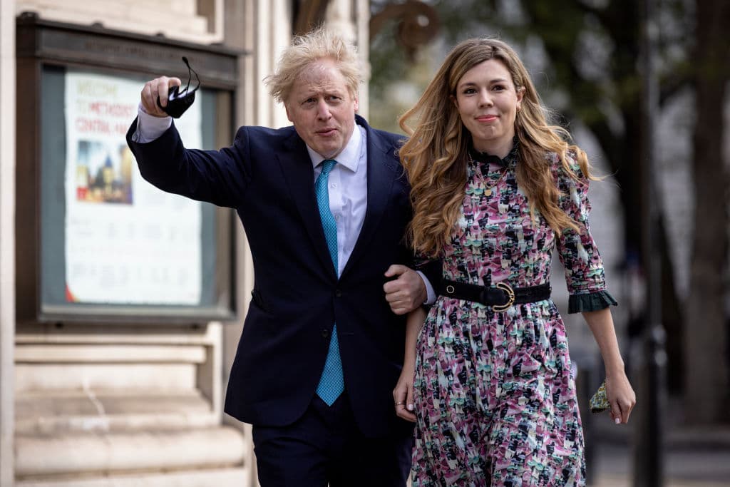 Boris Johnson y su prometida Carrie Symonds se casaron a escondidas en Londres, según reportes