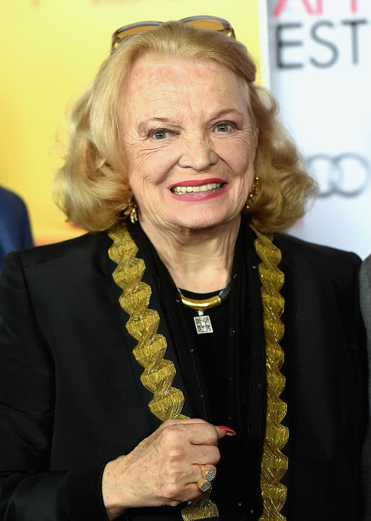 Gena Rowlands (actriz) – El 19 de junio cumple 91 años.
<br>