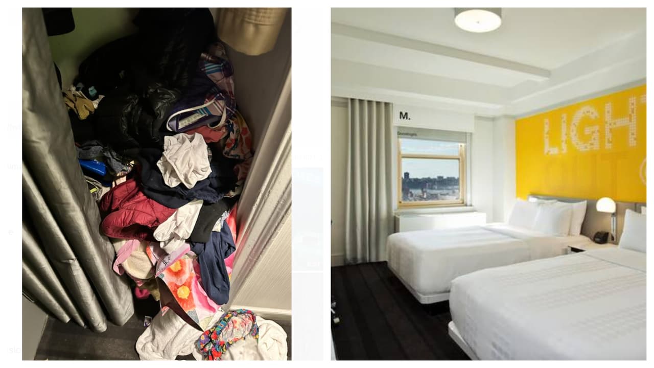 <b>La decoración, que tomó dos años,</b> incluyó muebles modernos, funcionales y finos acabados, así como cortinas que bloquean la luz por completo, que ahora cubren parte de las pertenencias de algunos refugiados.