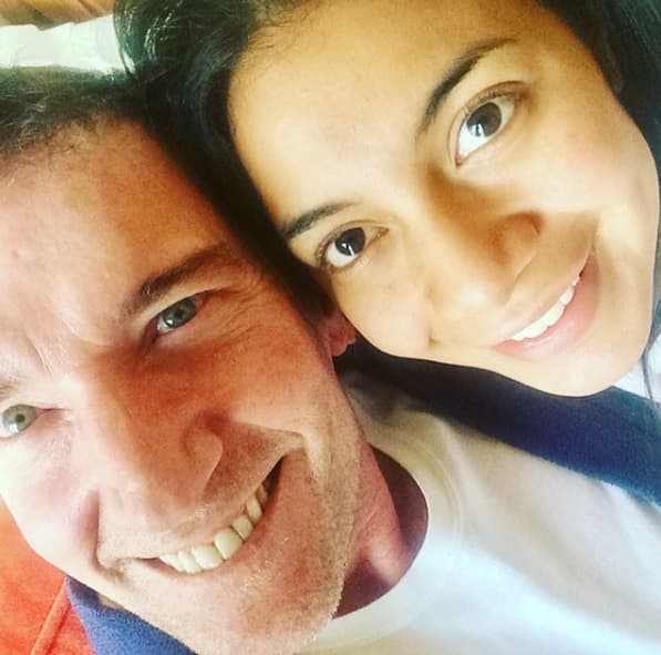 Pese a la 
<b>diferencia de edades,</b> Marcelo Buquet ha logrado una relación estable con Priscila Cruz.