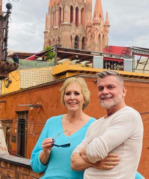 Sergio y Margarita han mantenido su gran amistad y en sus respectivas cuentas de Instagram comparten fotos de sus reencuentros, especialmente ahora que coinciden en el mismo pueblo mágico.
