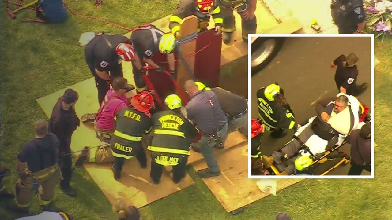 Trabajador queda lesionado tras caer en una tumba de cementerio 