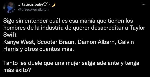 Defienden a Taylor Swift en Twitter