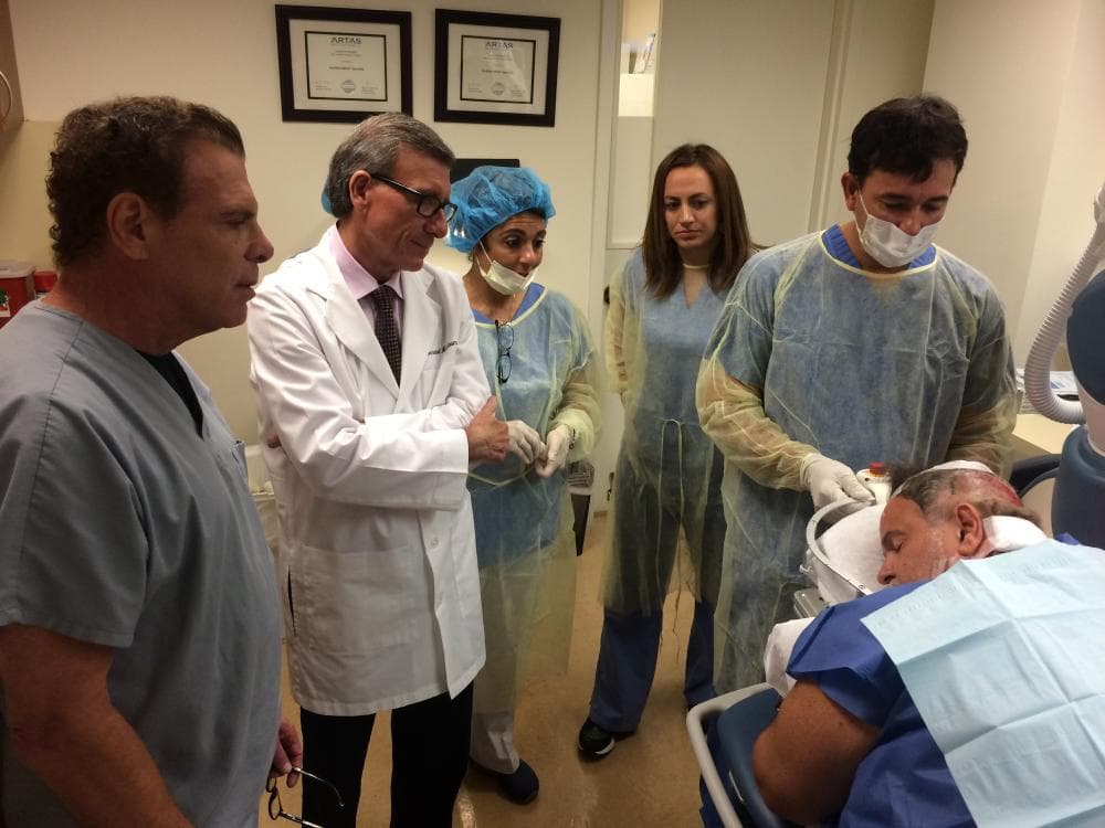 Después de varios días de recuperación, Raúl quedó muy conforme con los resultados.