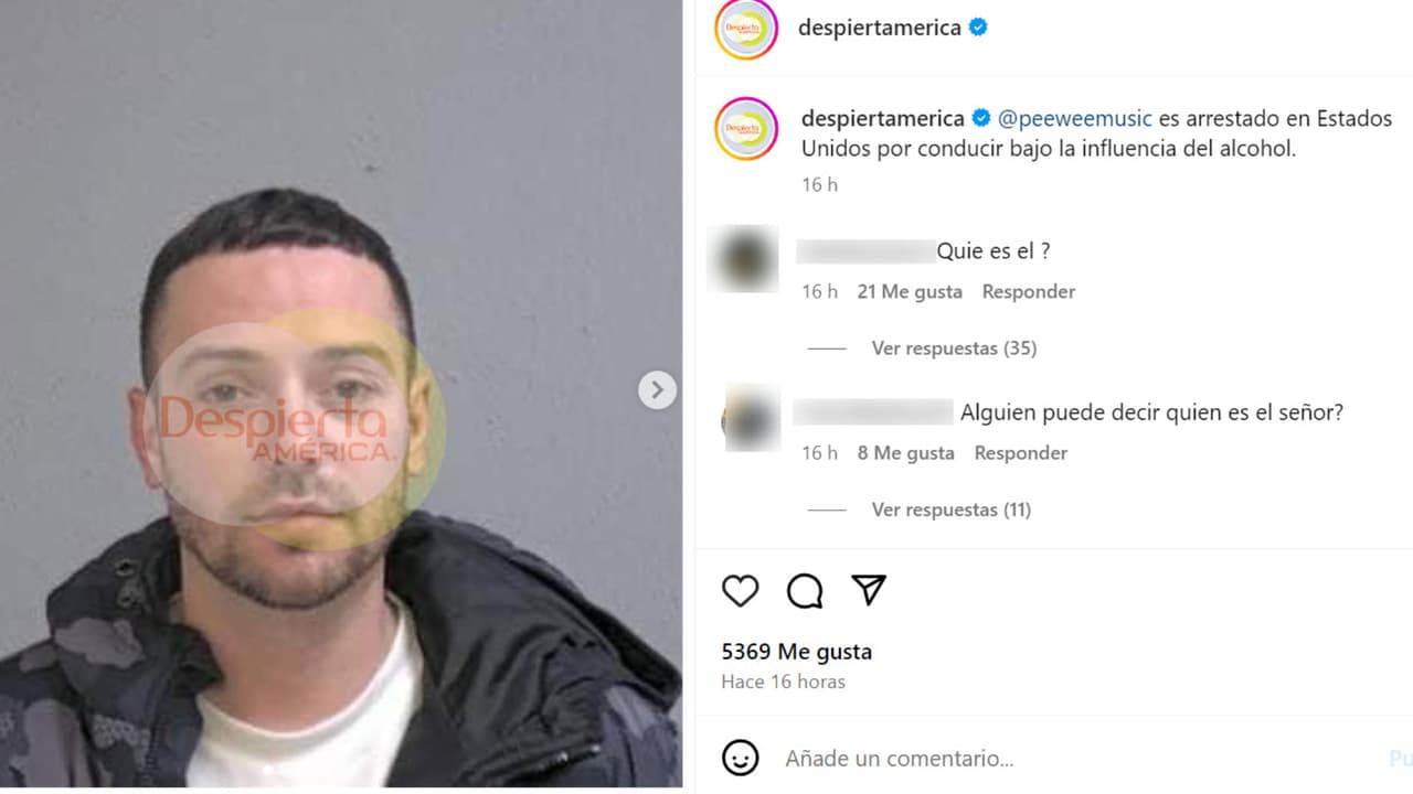 Pee Wee fue arrestado en Texas por conducir presuntamente alcoholizado.
