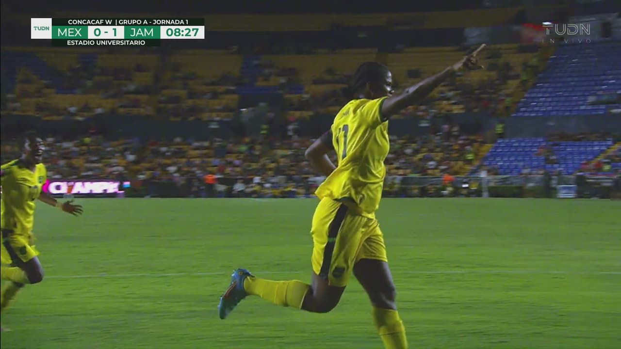 ¡De no creer! Gol de Shaw y el Tri Femenil cae 0-1 con Jamaica