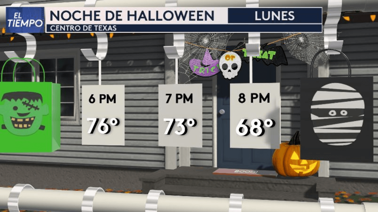 Así estará el tiempo esta noche de Halloween en San Antonio: nublado y fresco