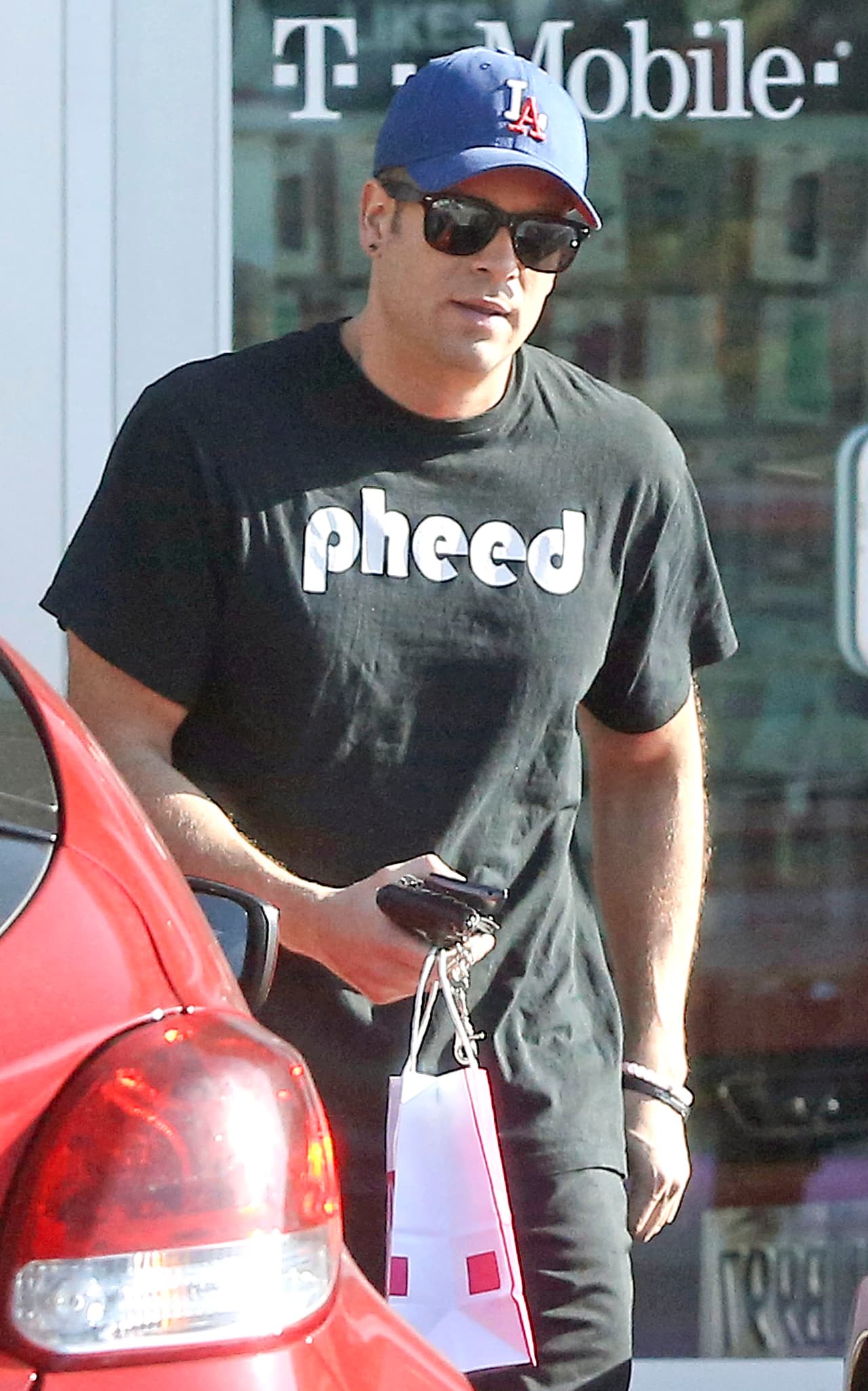 Así vimos al actor de 'Glee' tras su arresto por pornografía infantil.