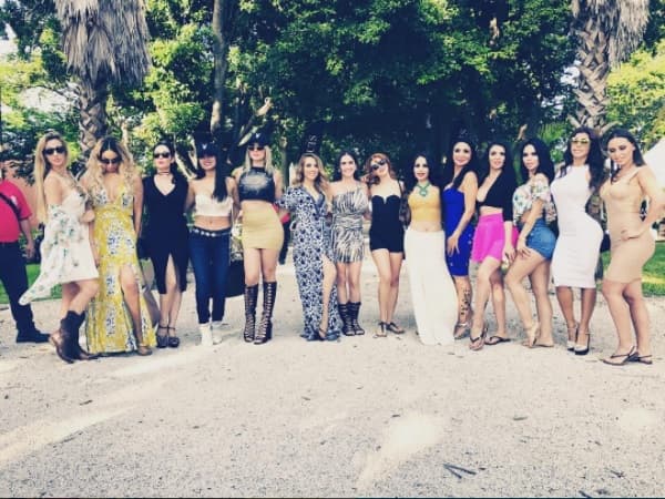 Doce mujeres que han salido en las páginas de la revista Playboy México, acudieron este viernes a un evento privado llamado 'Playboy Music Fest' con la finalidad de convivir con los fanáticos de la revista y presentar la nueva portada del mes de Junio.