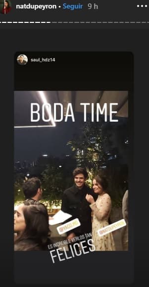 Como ya lo había anunciado previamente la actriz, cuando dio a conocer su compromiso, fue una "
<b><a href="https://www.univision.com/famosos/natasha-dupeyron-anuncia-su-compromiso-con-yago-munoz-fotos" target="_blank">boda pequeñita y amorosa</a></b>" .