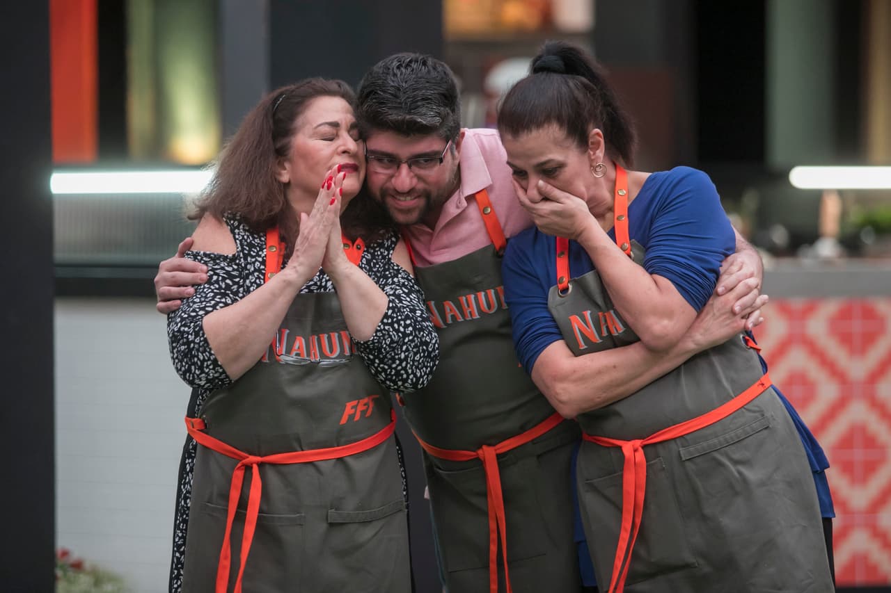 Este es el preciso momento en el que le dijeron a los Nahum que habían ganado el comodín.