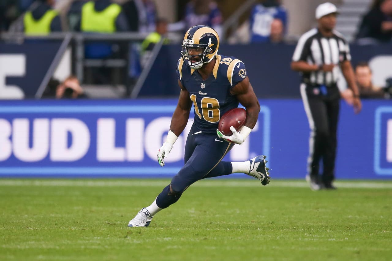 <b>28 WR - KENNY BRITT: </b>
<i>FIRMADO POR </i>
<b>CLEVELAND BROWNS</b>
<br>Perteneciente a una burla, Britt logró revertir su reputación, registrando la primera temporada de recepción de 1.000 yardas de los Rams en una década. No es malo para un ancho paseo errante pasa de Case Keenum y Jared Goff.