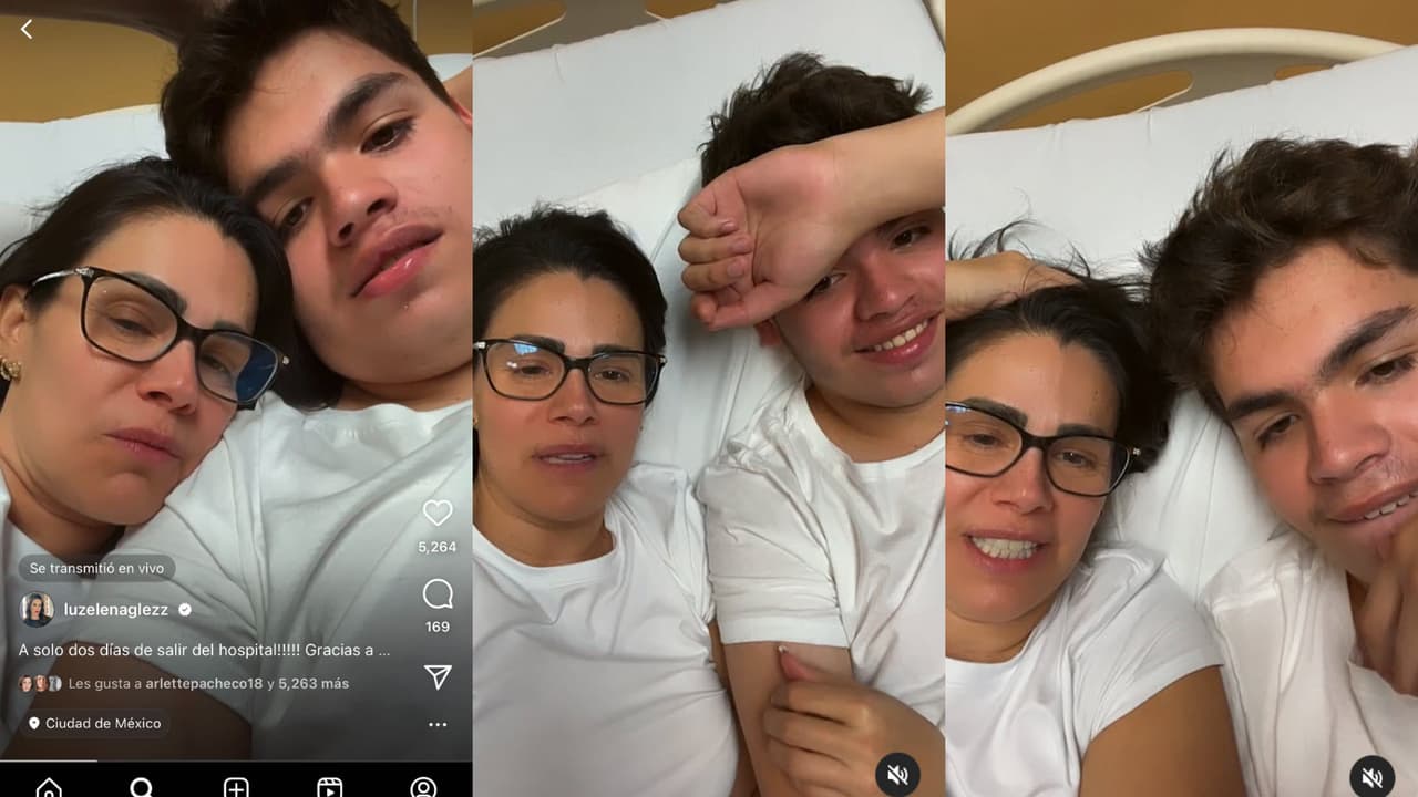 Luz Elena González adelantó que su hijo Santiago será dado de alta este martes 19 de septiembre.