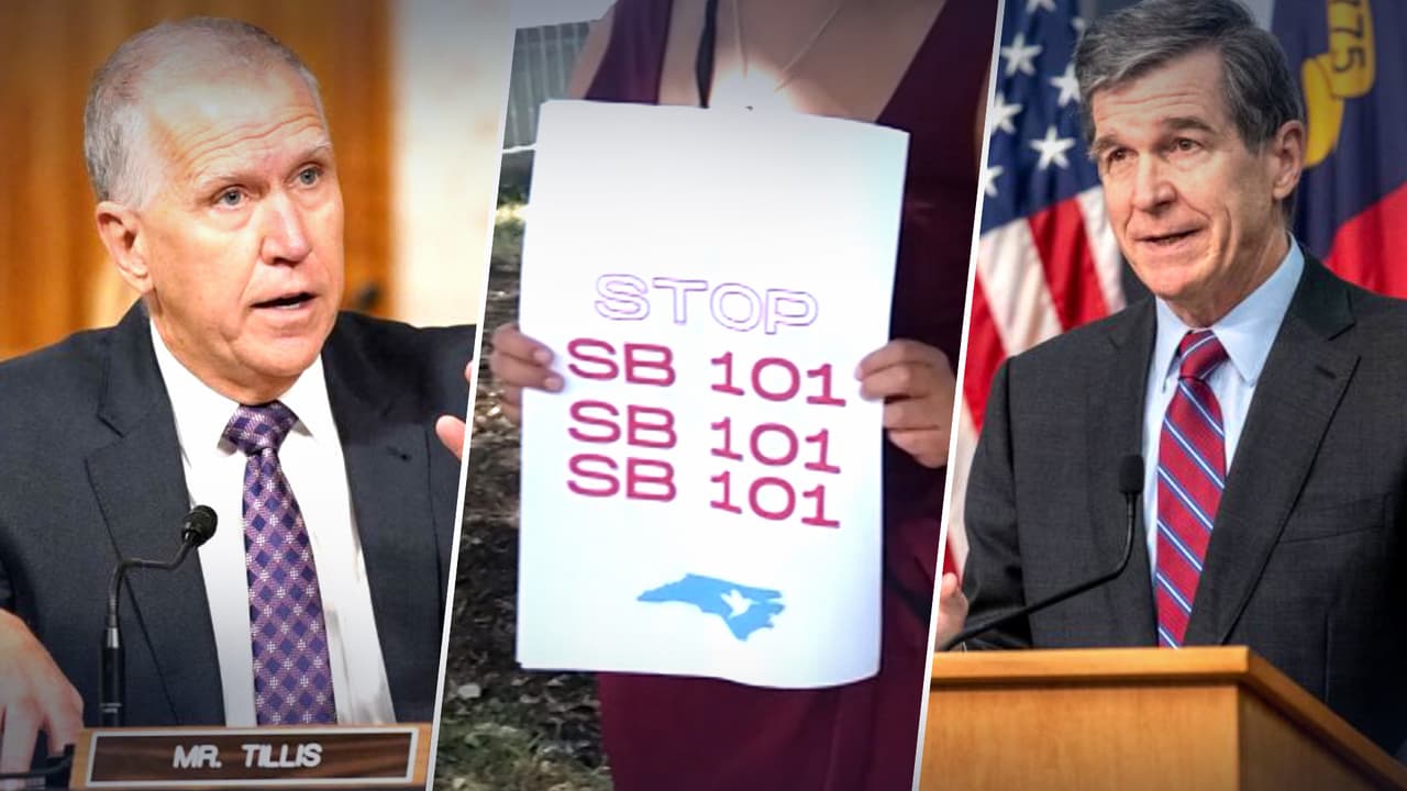 Tillis critica que Carolina del Norte sea un "estado santuario”, luego que Cooper vetara el proyecto de ley de cooperación con ICE