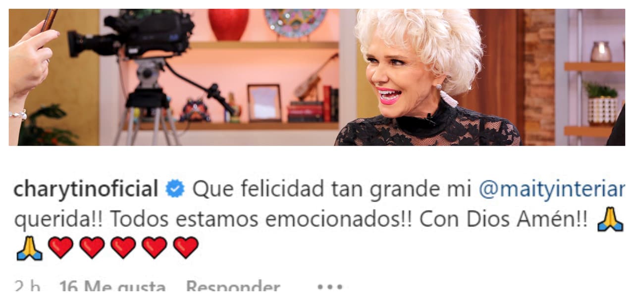 Charytín Goico hizo lo mismo.