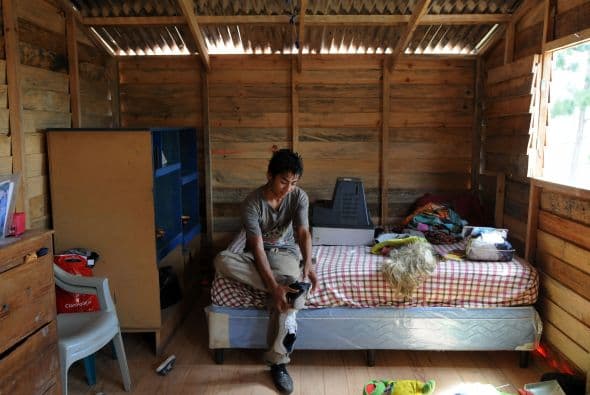 Vasta zonas del sur del país sufrieron un devastador terremoto en febrero de 2010.