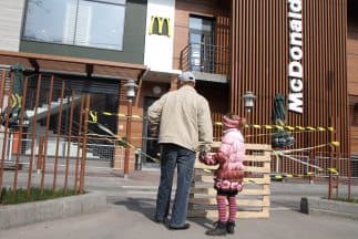 McDonald´s cerró temporalmente sus restaurantes en Crimea