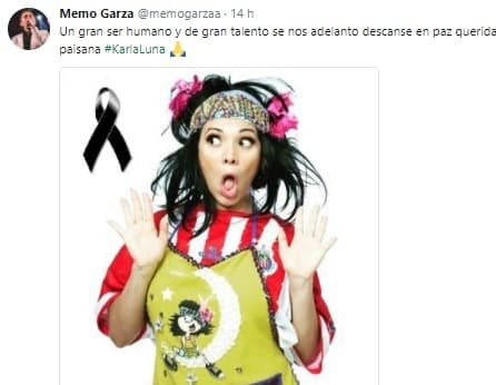 El vocalista de 'La Adictiva' la llamó "paisana" acompañada de una fotografía junto a un moño negro.