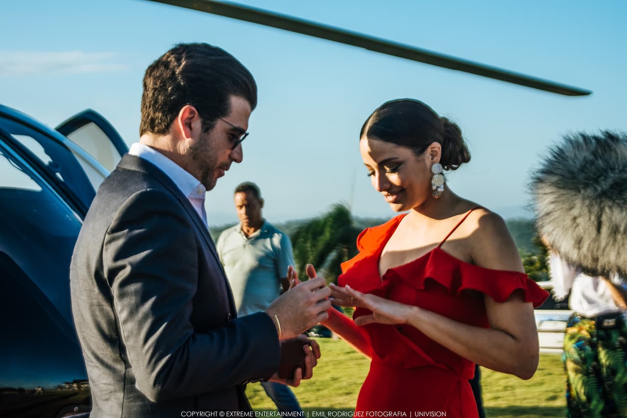 Así fue la propuesta de matrimonio a Aleyda Ortiz