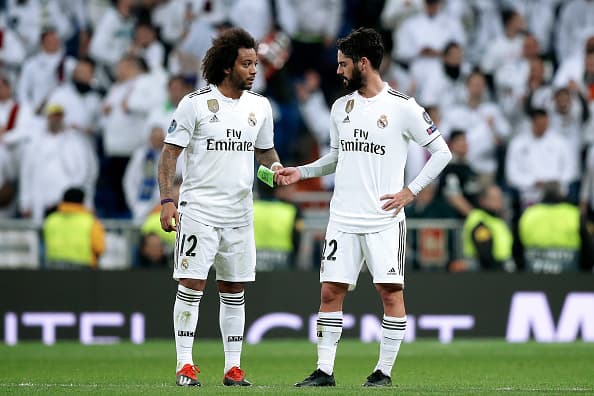 Marcelo le dio la el brazalete de capitán a Isco y no lo aceptó.