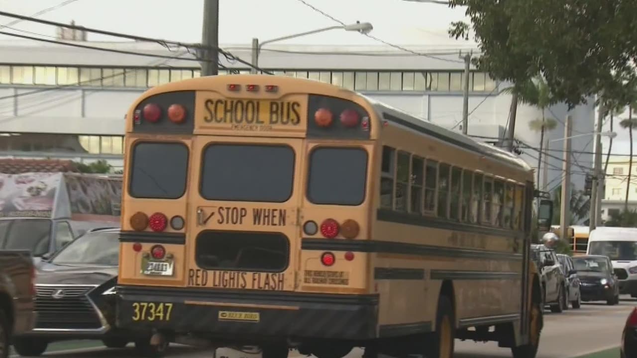 Padres denuncian sobrecupo en el autobús escolar de sus hijos