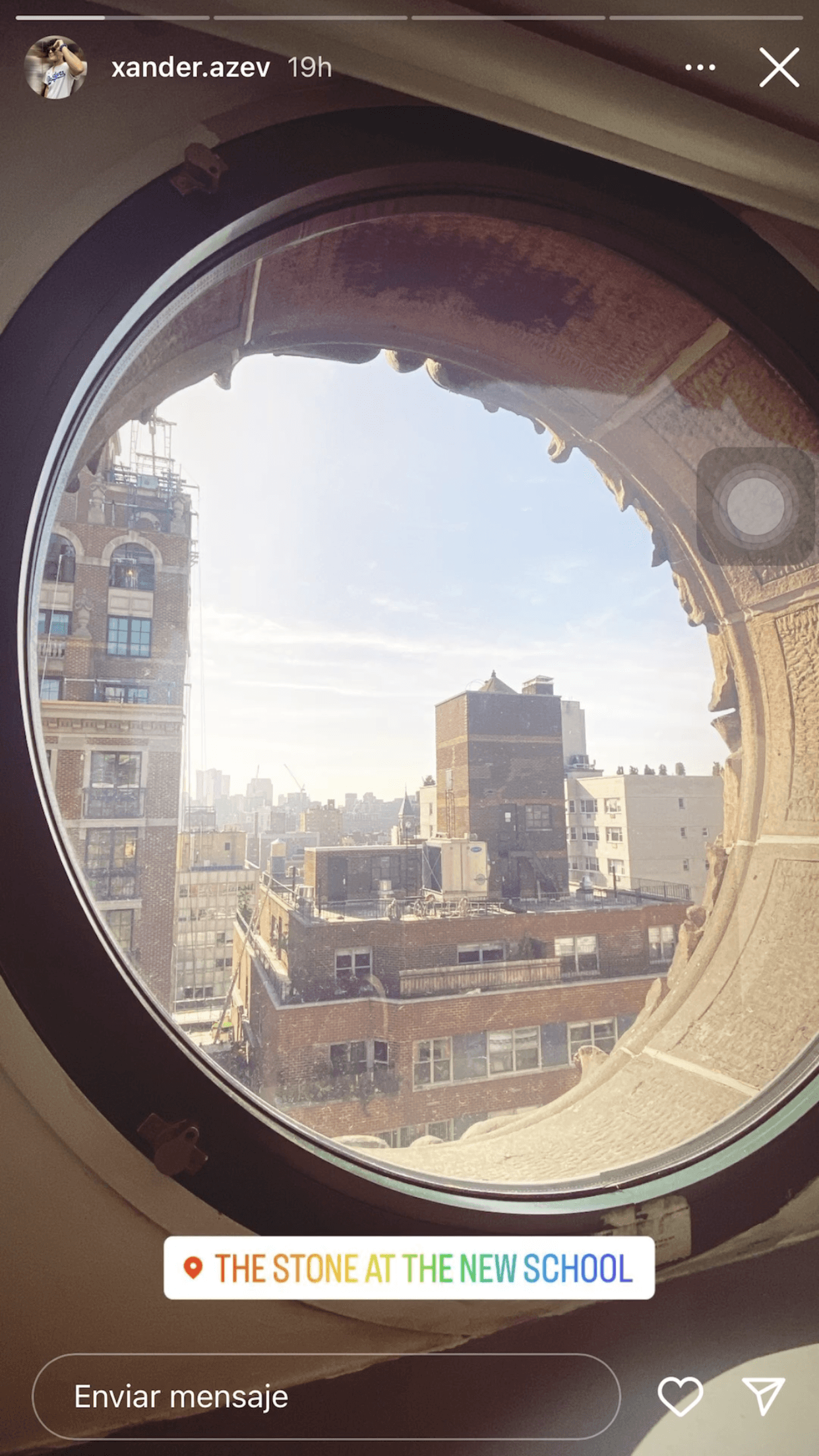 El joven también compartió algunas instantáneas del viaje. 
<br>