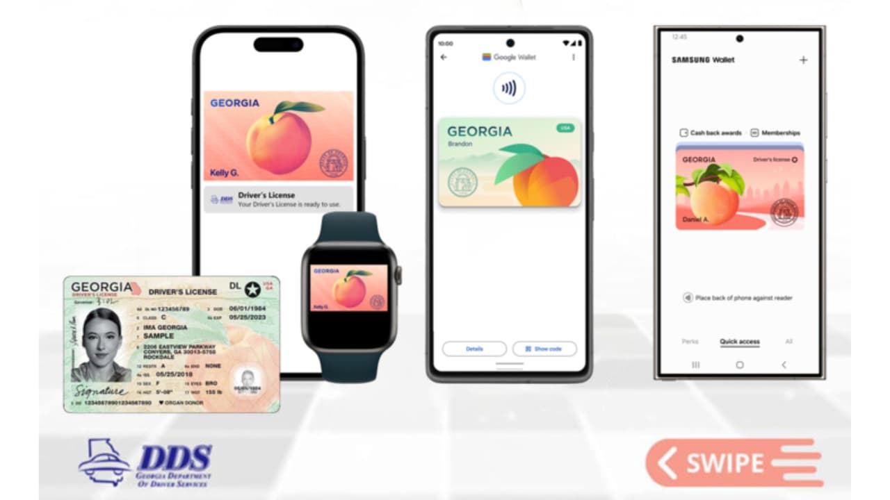 Licencia para conducir digital en Georgia: quién puede obtenerla y para qué sirve