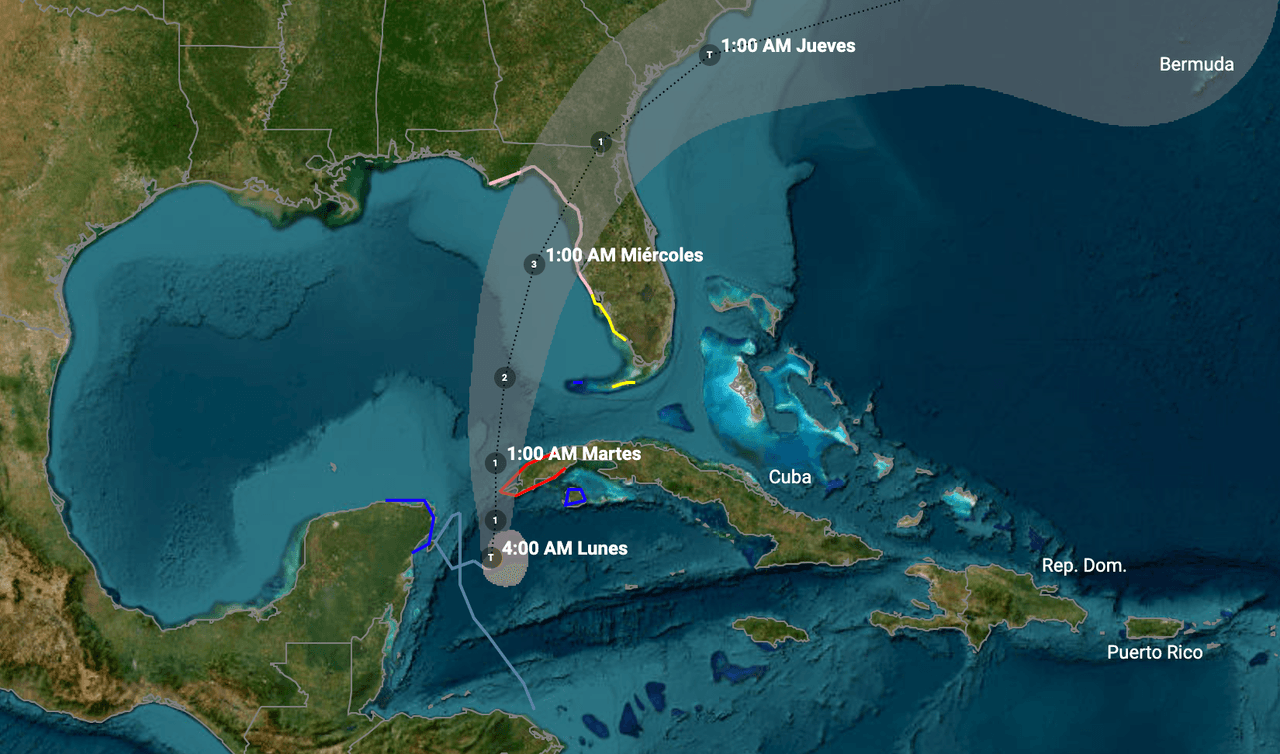 Idalia se convierte en huracán: pronósticos indican que llegará a Florida como un huracán de categoría mayor