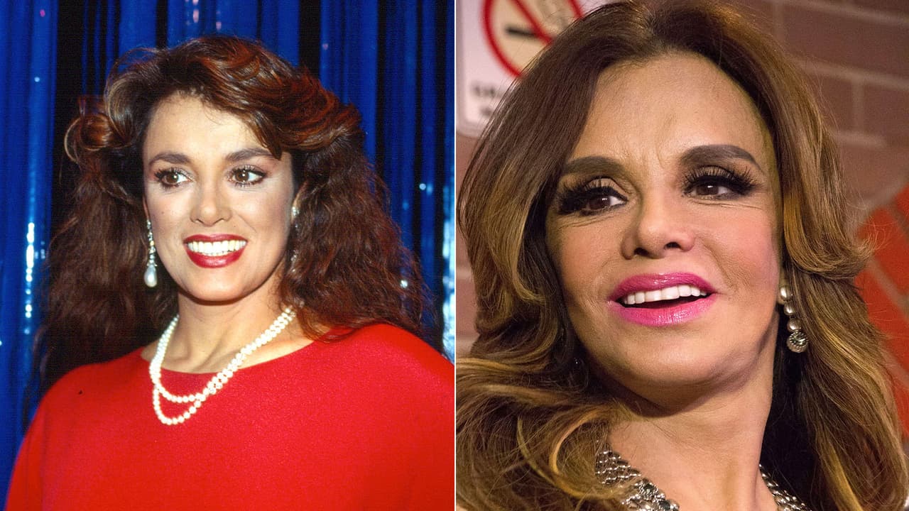 <b>Lucía Méndez</b>: la actriz mexicana con el pasar del tiempo se ha hecho cirugías estéticas en su rostro que han transformado su físico.
<br>
<br>