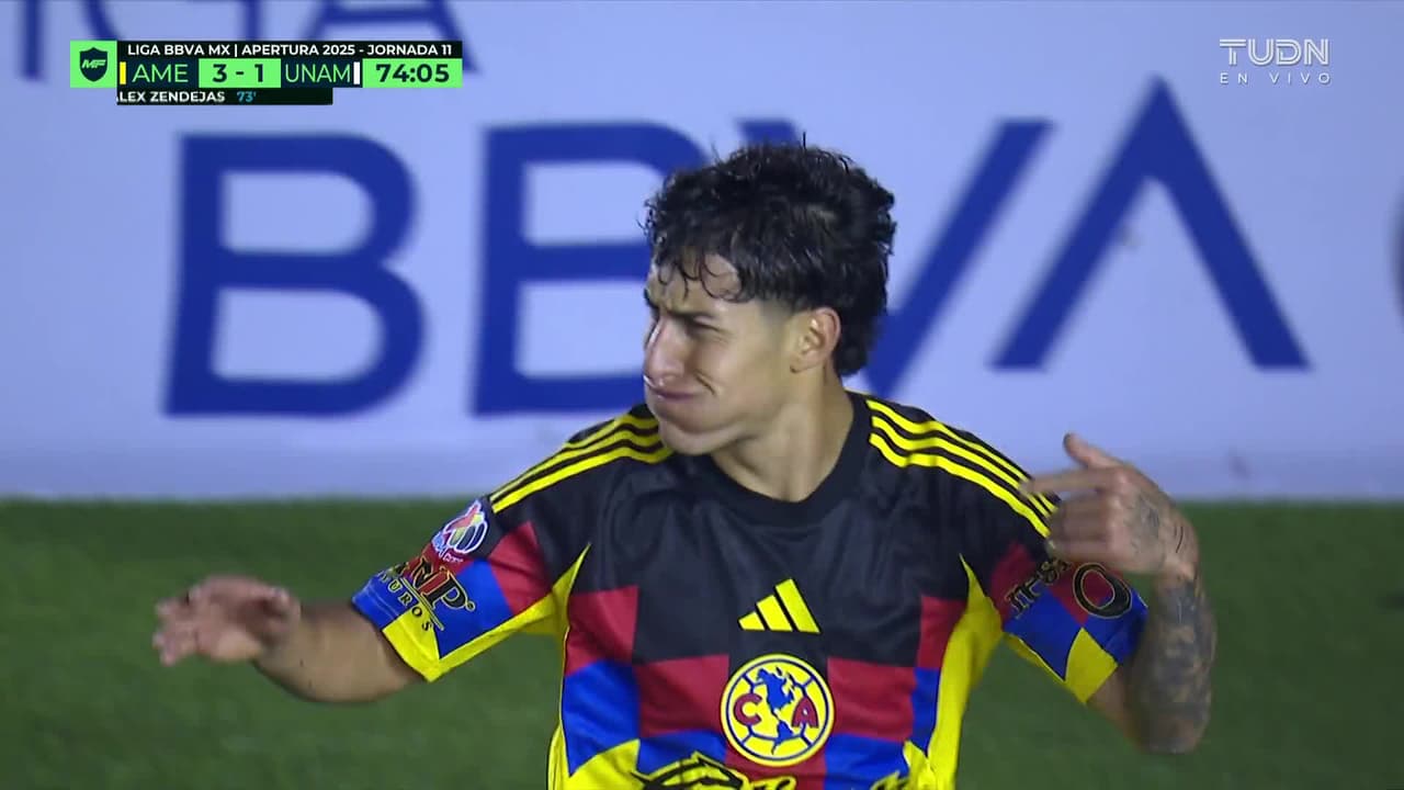 ¡Dibuje, maestro! ¡Invente, Zendejas! ¡Qué mega golazazo le clavó el América a Pumas!