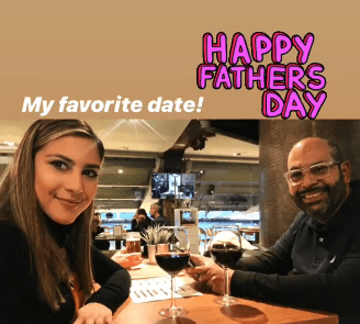 La más chica de la familia del show celebró a su papá con un exquisito banquete.