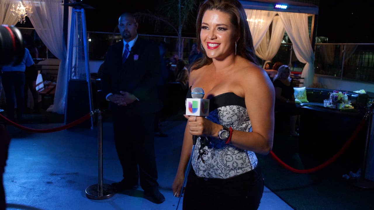 Entre los invitados estuvo también la actriz venezolana Alicia Machado, quien fue Miss Universo en 1996.