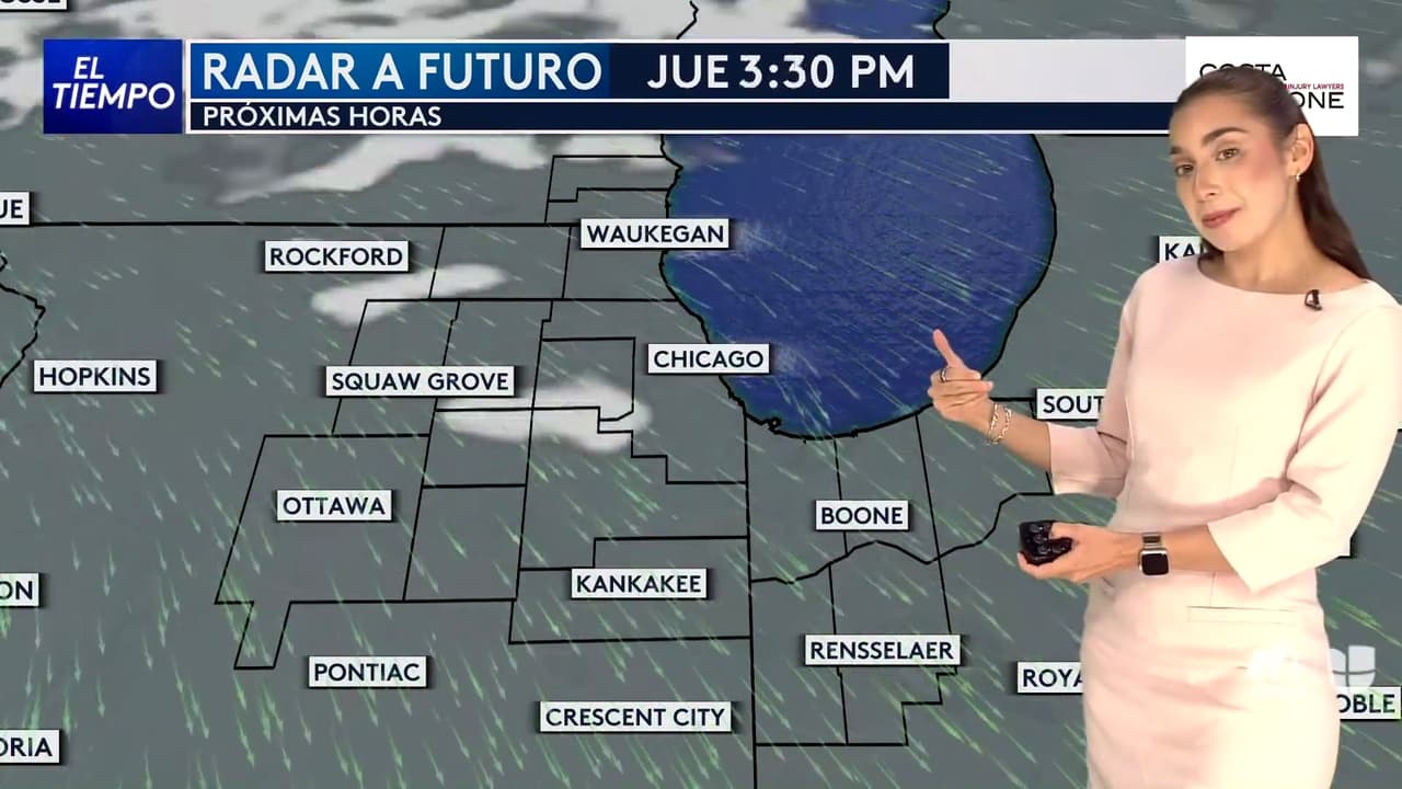 Pronóstico del Tiempo Hoy en Chicago: Temperaturas Llegarán a los 80°