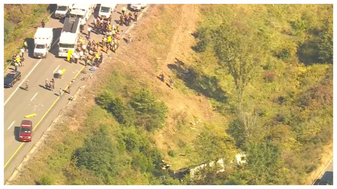 "Vi sangre por todas partes": Sobreviviente del accidente de autobús en Nueva York