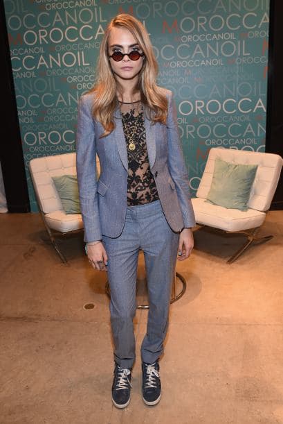 También puedes aventurarte con las transparencias que seguro te harán lucir espectacular.