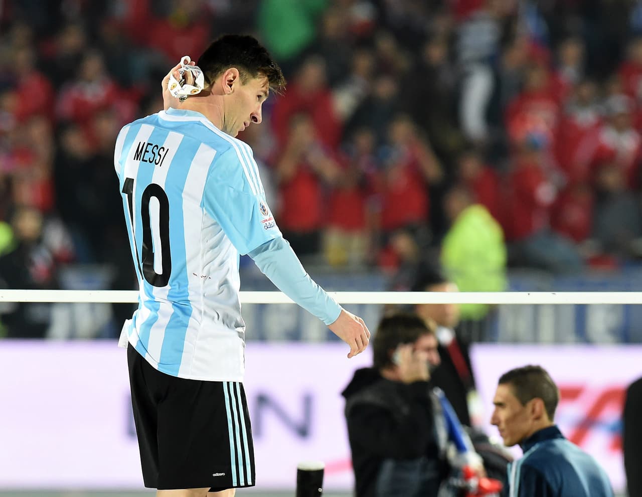 Videos muestran agresión a familiares de Messi en la final de Copa América
