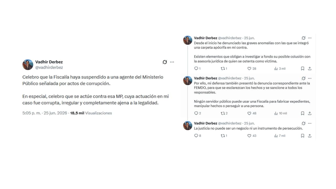 La postura de Vadhir Derbez.