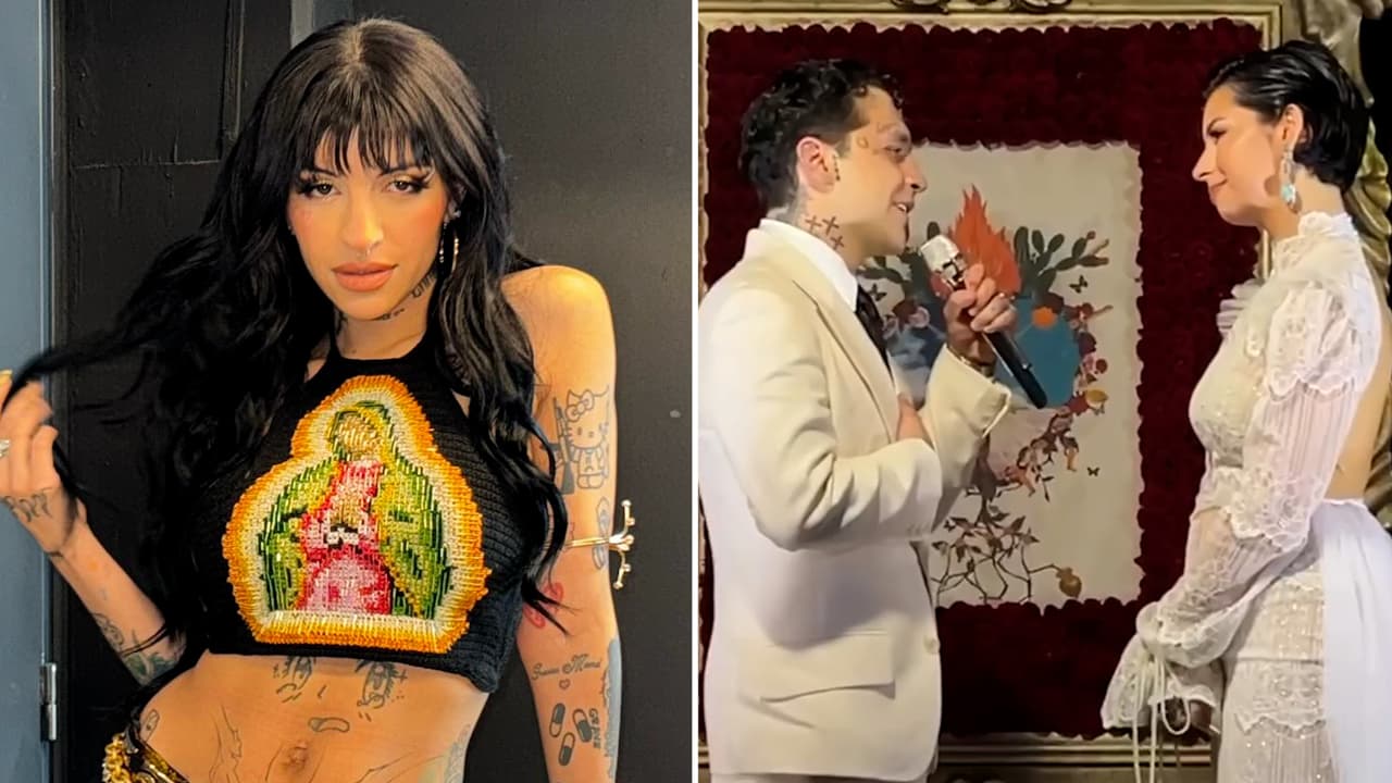 Cazzu reaparece tras boda de Nodal cantando ‘Como la flor’ como Ángela Aguilar alguna vez lo hizo