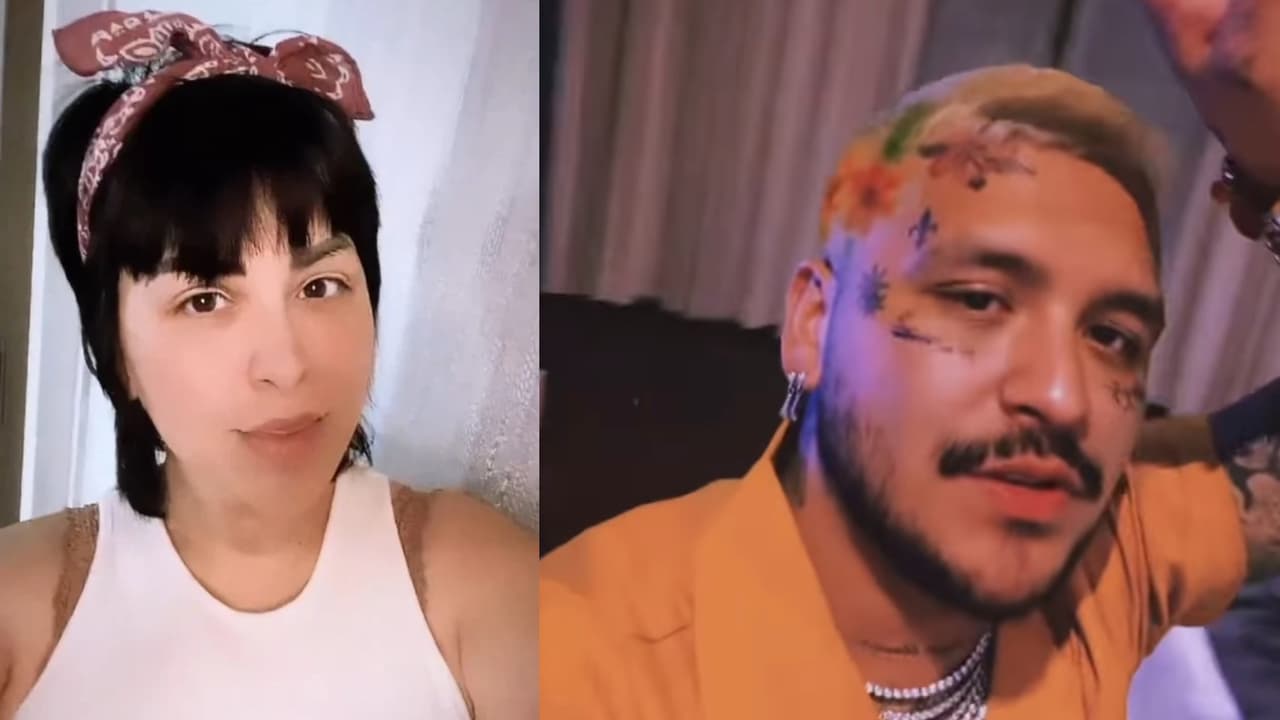 Cristy Nodal, la mamá de Christian Nodal, también cambió de look solo un día antes de que su hijo apareciera con nuevo color de cabello.