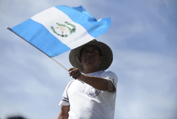 Los festejos del 15 arrancaron temprano en Guatemala y con un gran sentimiento patriota.