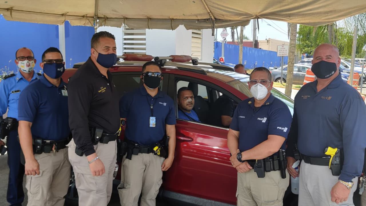 Dan de alta a policía que fue atropellado en Arecibo 