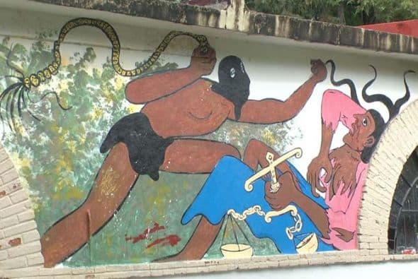 La represión, en los ojos de los estudiantes de Ayotzinapa.