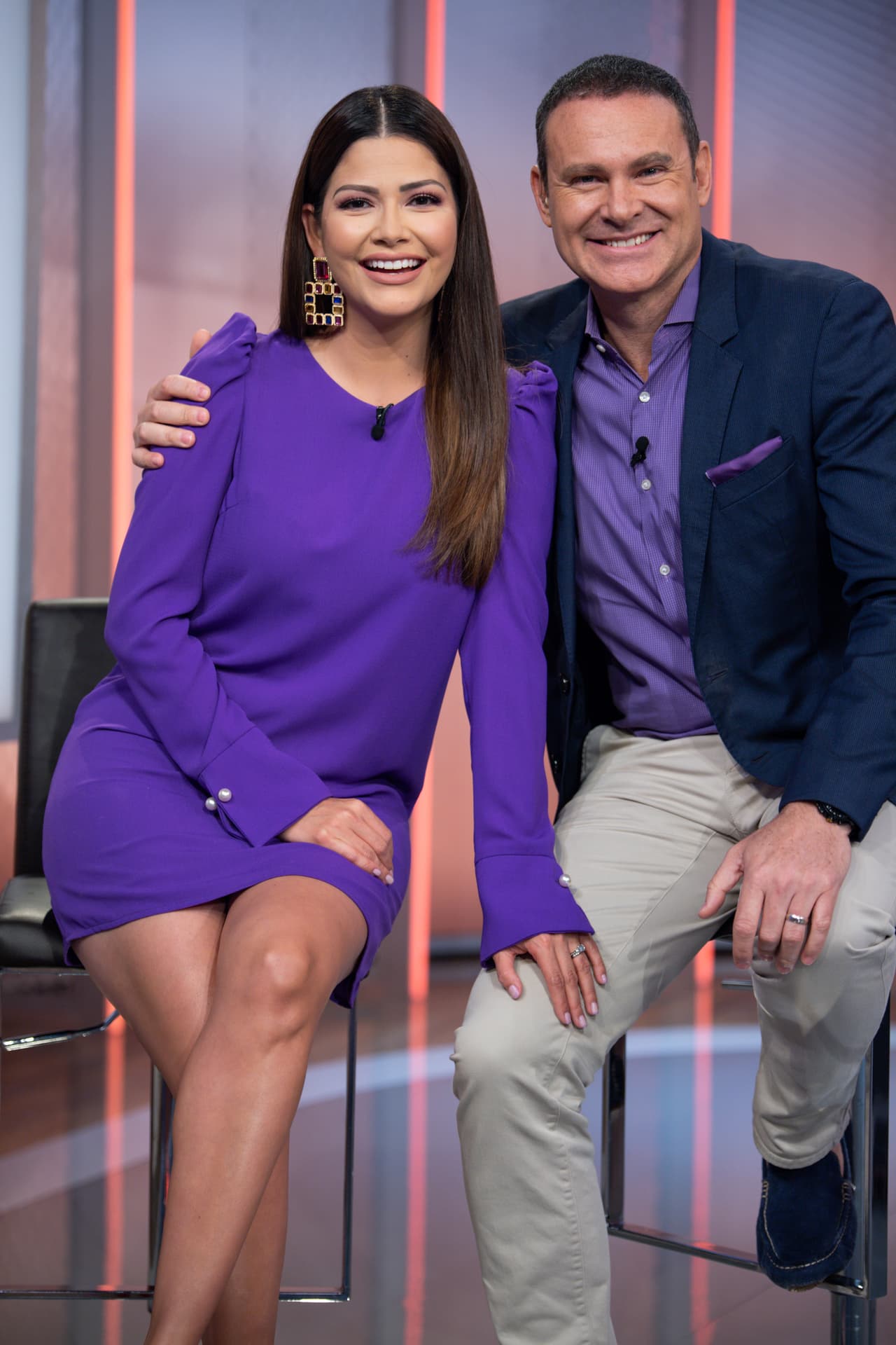 Alan Tacher no podía dejar pasar la oportunidad para felicitar a sus compañeras, que son parte también de su familia.