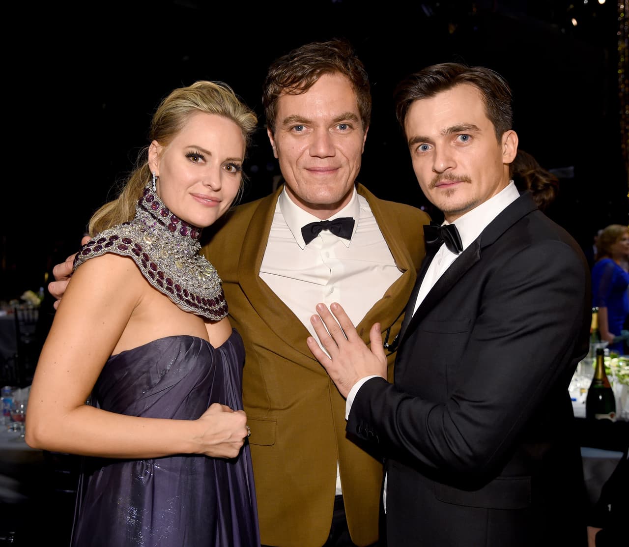 Aimee Mullins, Michael Shannon y Rupert Friend