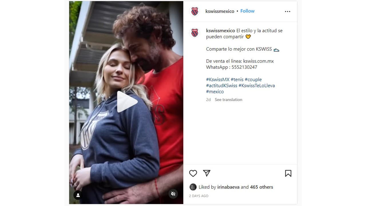 Irina Baeva y Gabriel Soto juntos, en medio de rumores de separación.