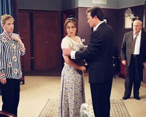 "El alma no tiene color" fue otra de las telenovelas en donde Claudia también participó.